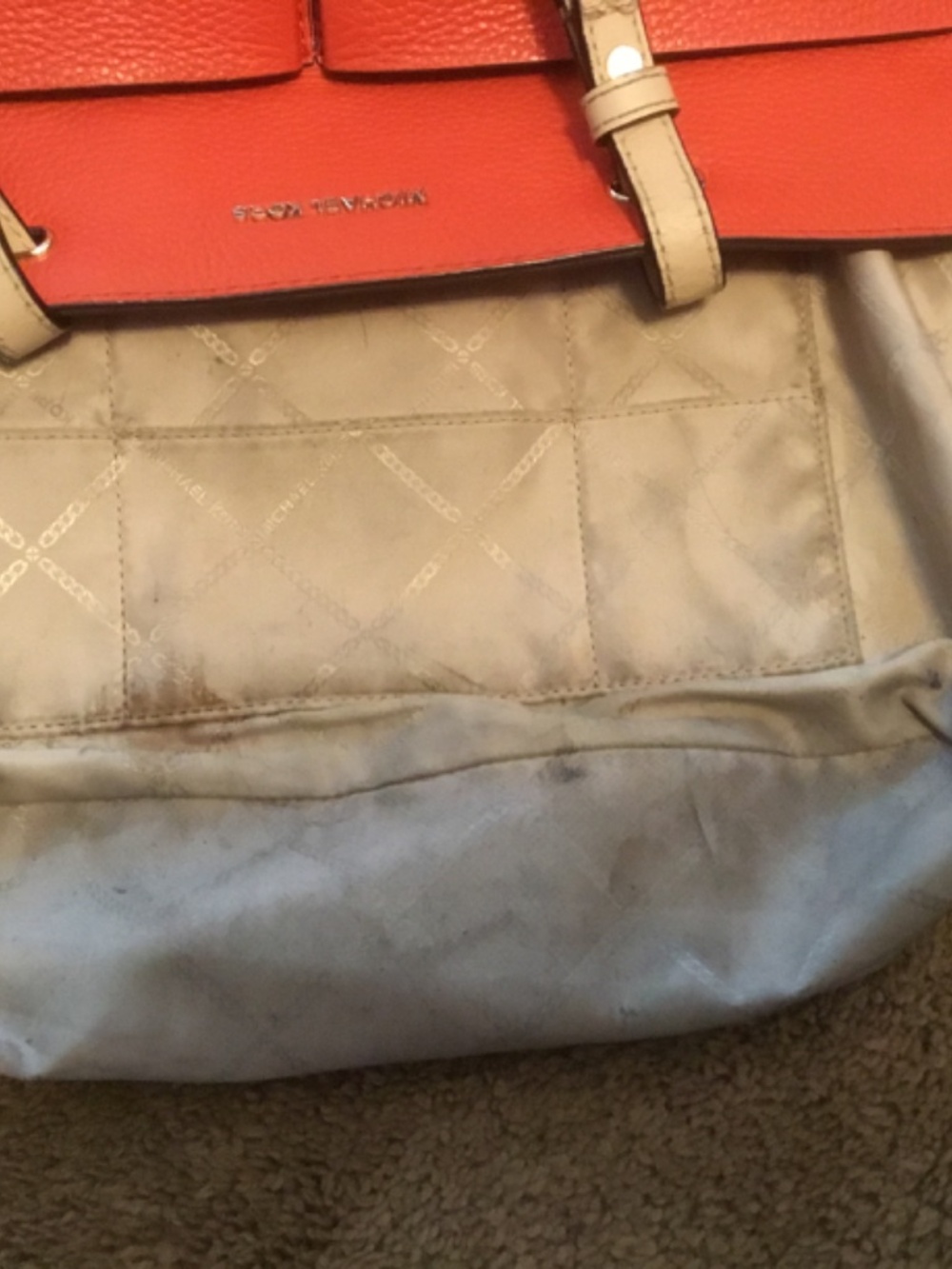 Michael Kors Jet Set Travel Medium Double Pockets Sides Tote (Vegan Leather) - Picture 16 of 16